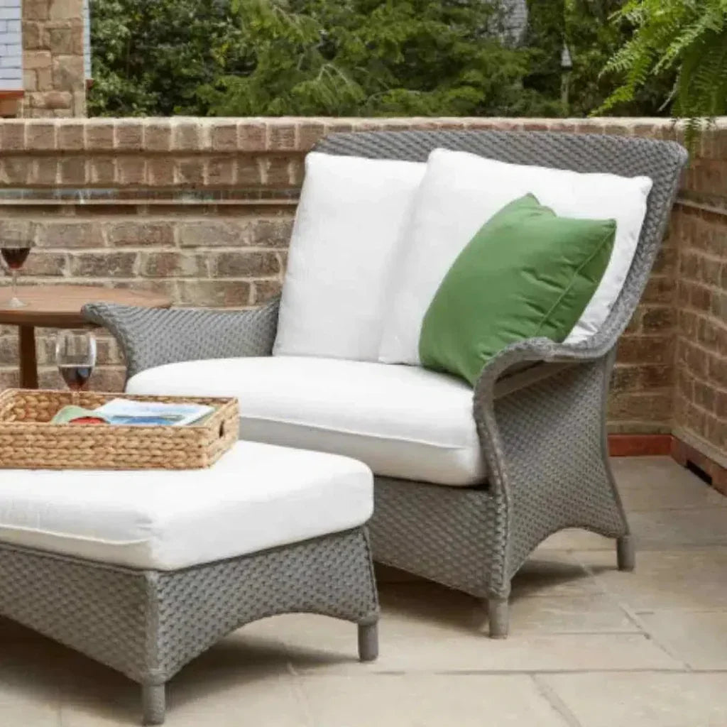 Mandalay Large Ottoman Premium Wicker Furniture
