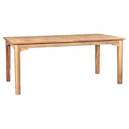 Manorhouse Teak Patio Rectangular Dining Set 7PC