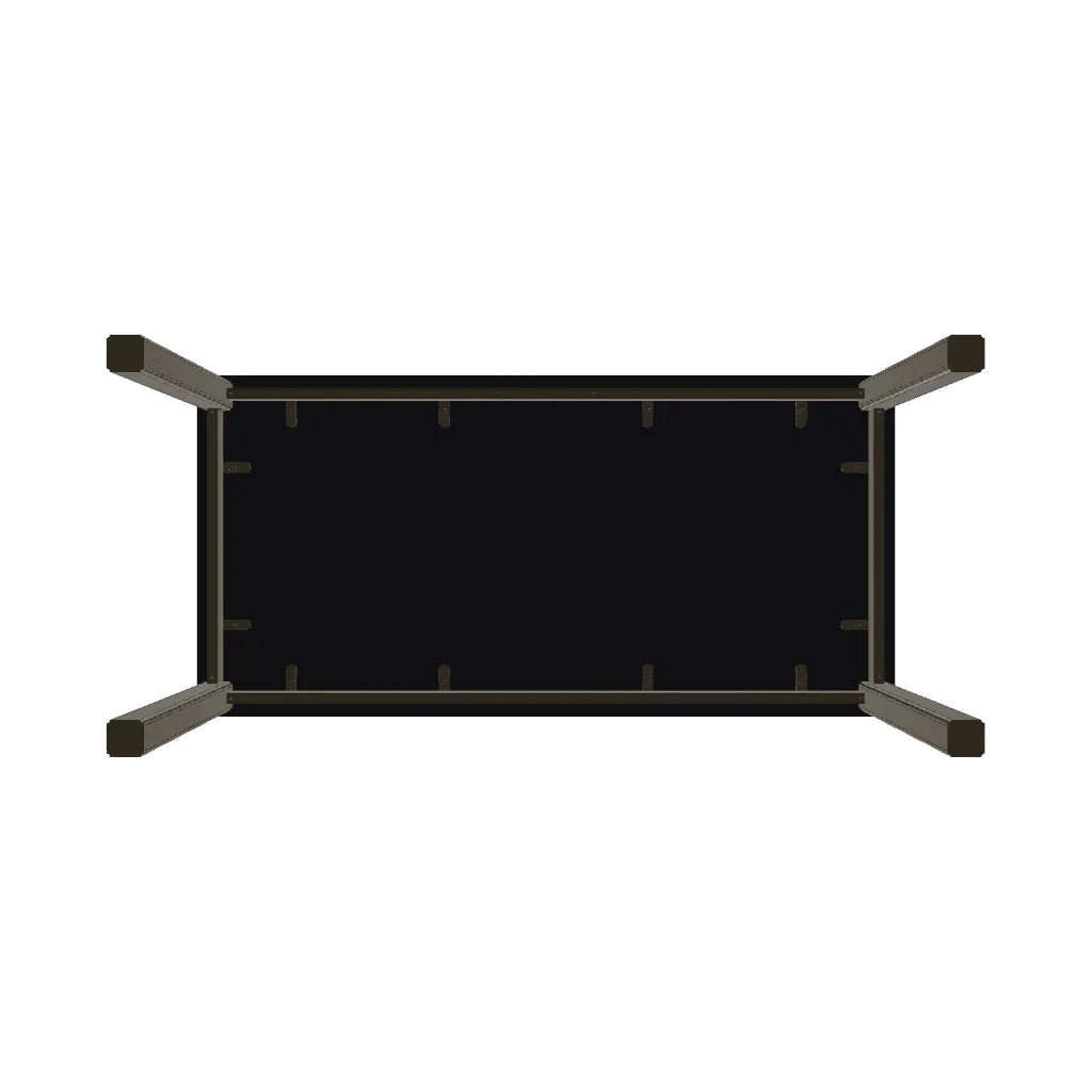 Marine Grade Polymer 21" X 42" Coffee Table