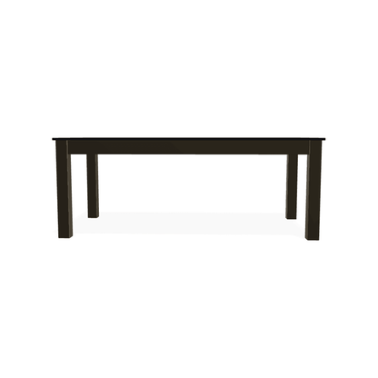 Marine Grade Polymer 24" X 48" Rectangular Coffee Table
