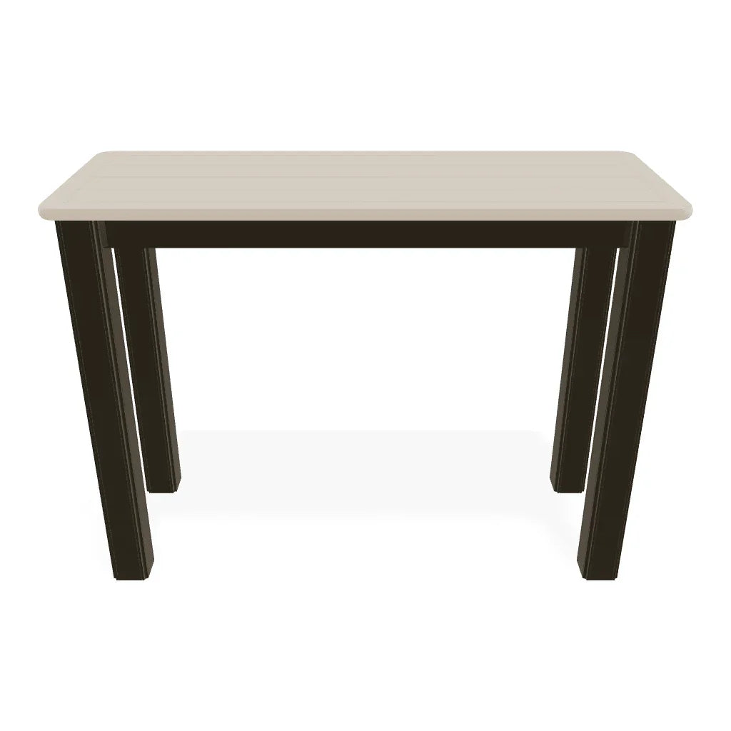 Marine Grade Polymer Top Table 10" X 27" Chaise Table