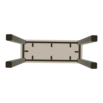 Marine Grade Polymer Top Table 10" X 27" Chaise Table