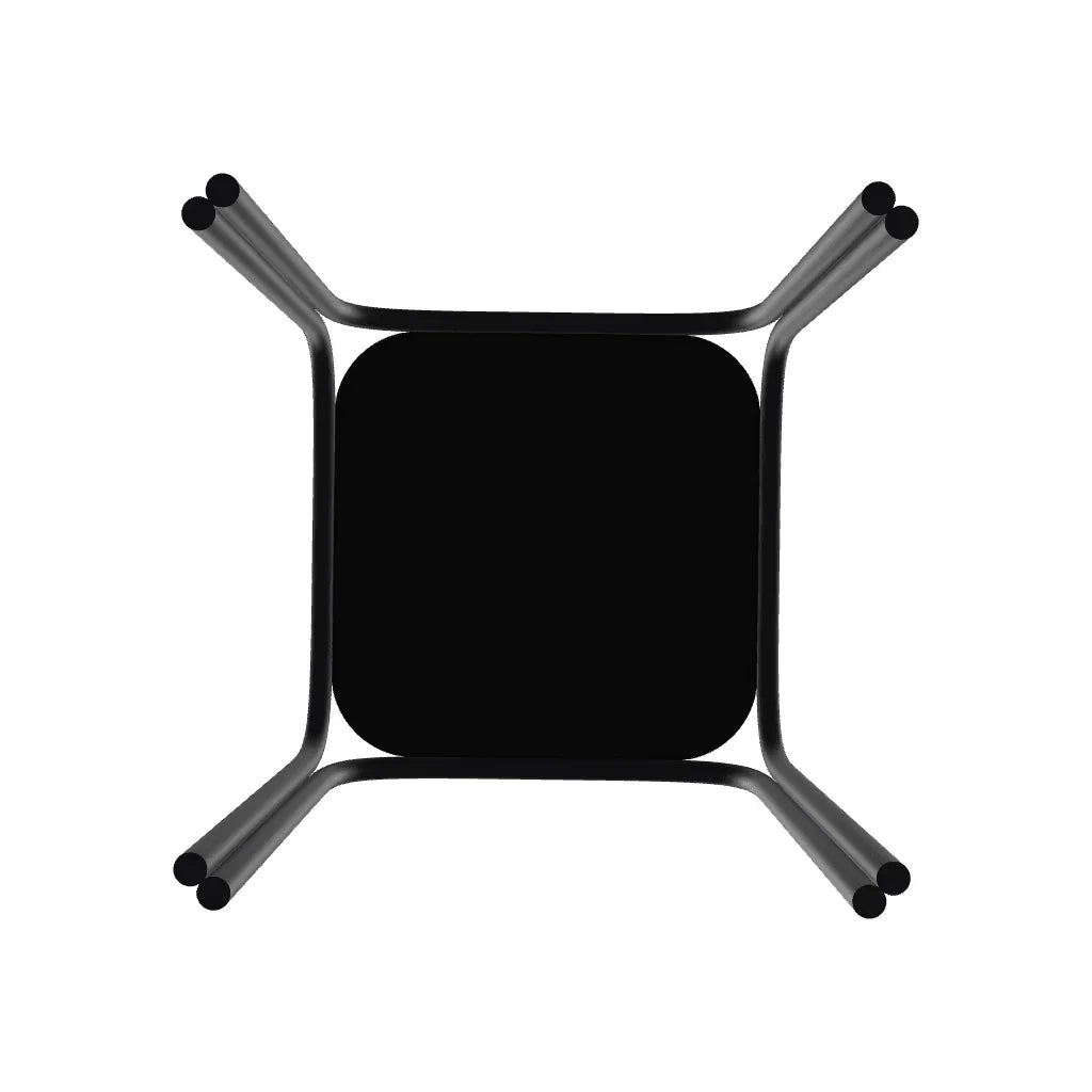 Marine Grade Polymer Top Table 17" Square End Table