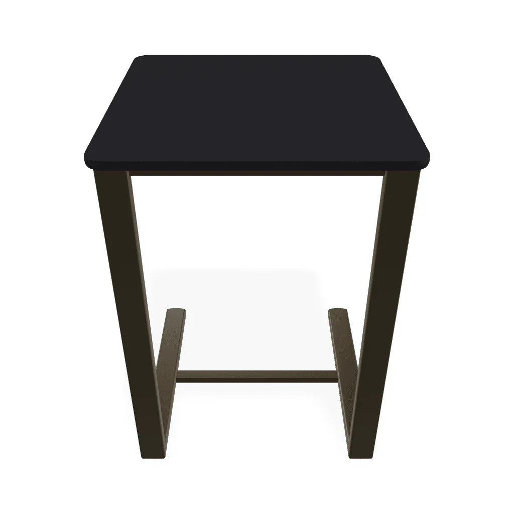 Marine Grade Polymer Top Table 17.5" Square Side Table