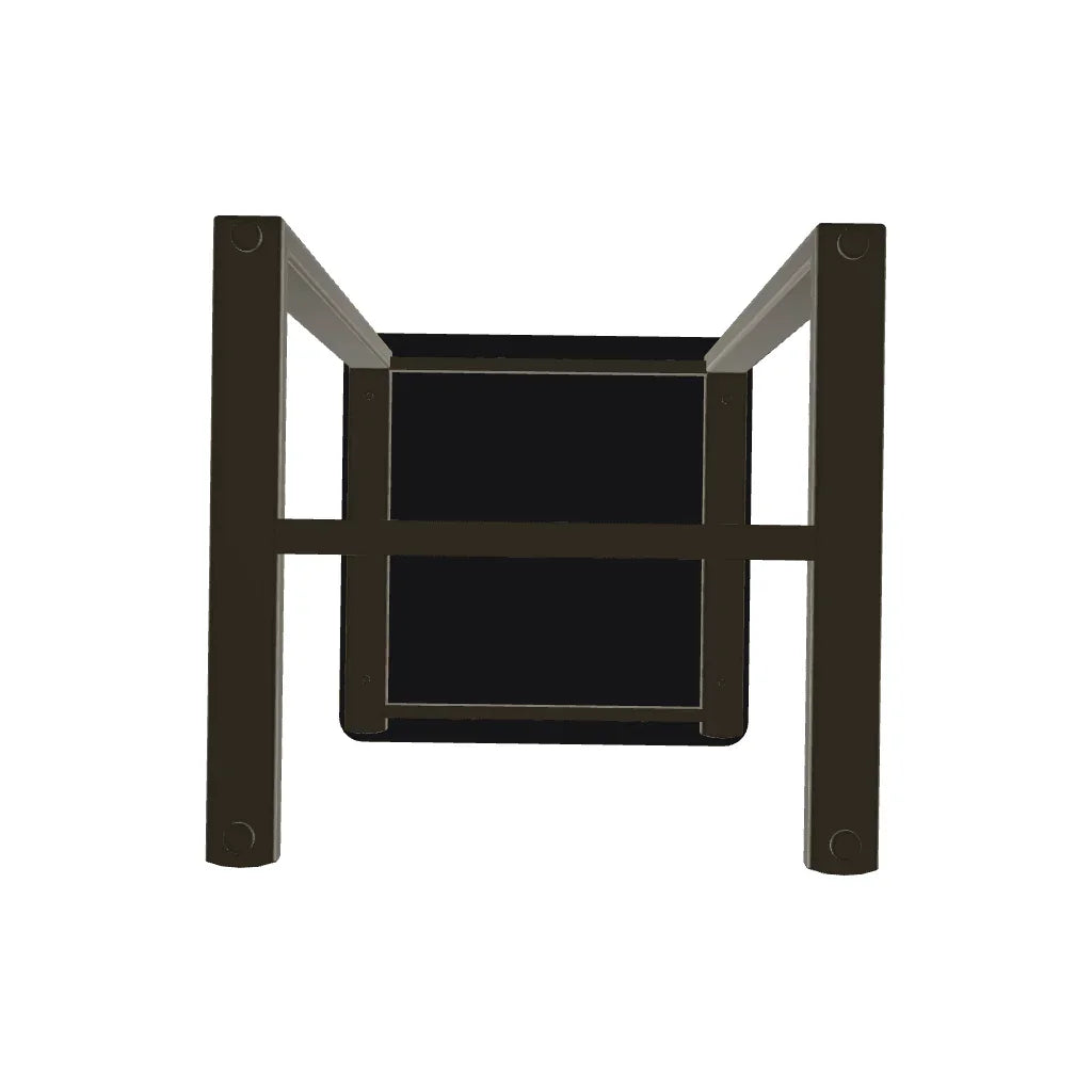 Marine Grade Polymer Top Table 17.5" Square Side Table