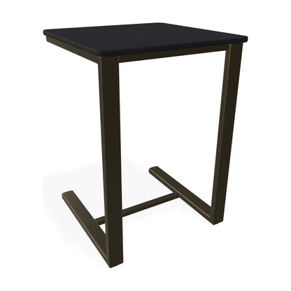 Marine Grade Polymer Top Table 17.5" Square Side Table