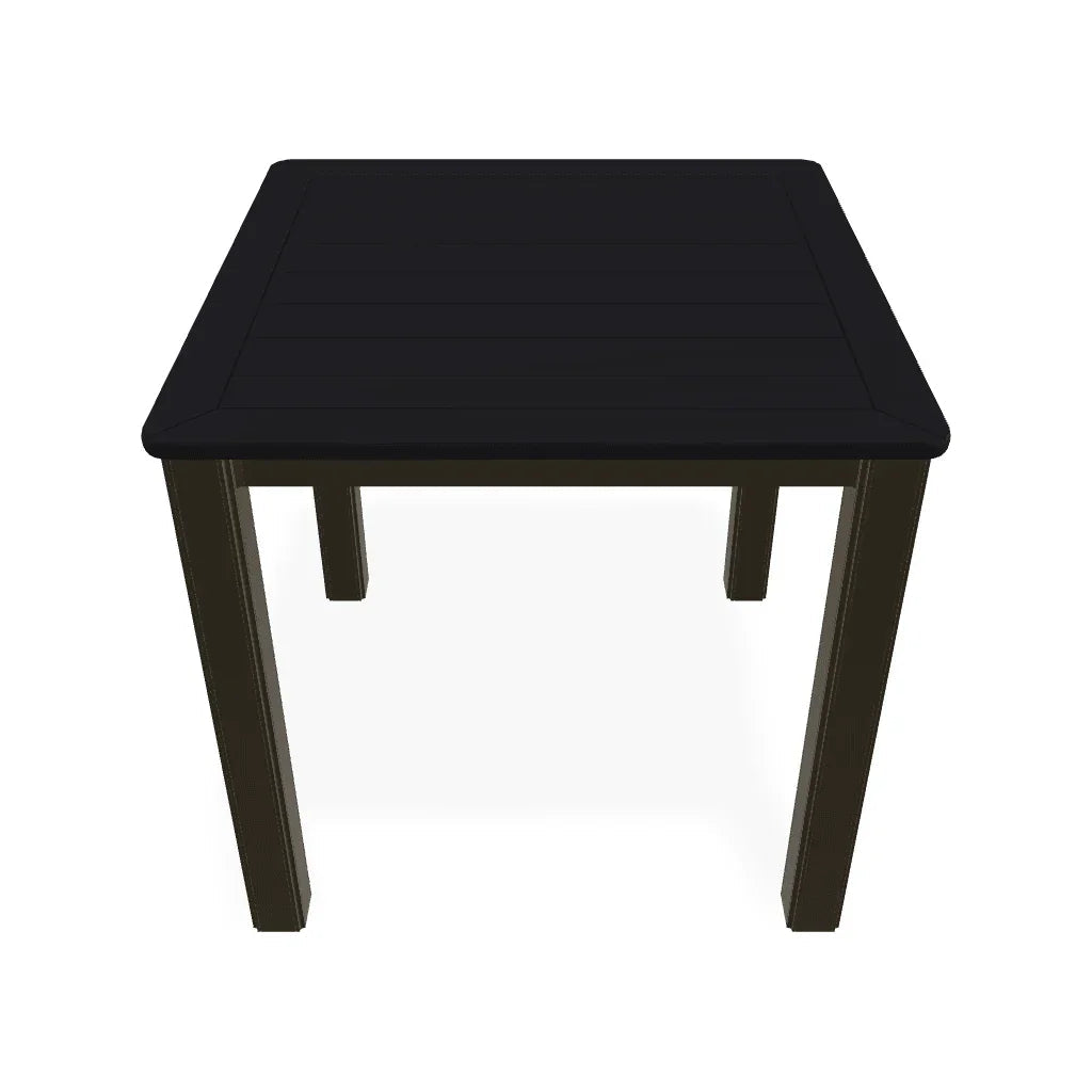 Marine Grade Polymer Top Table 21" Square End Table