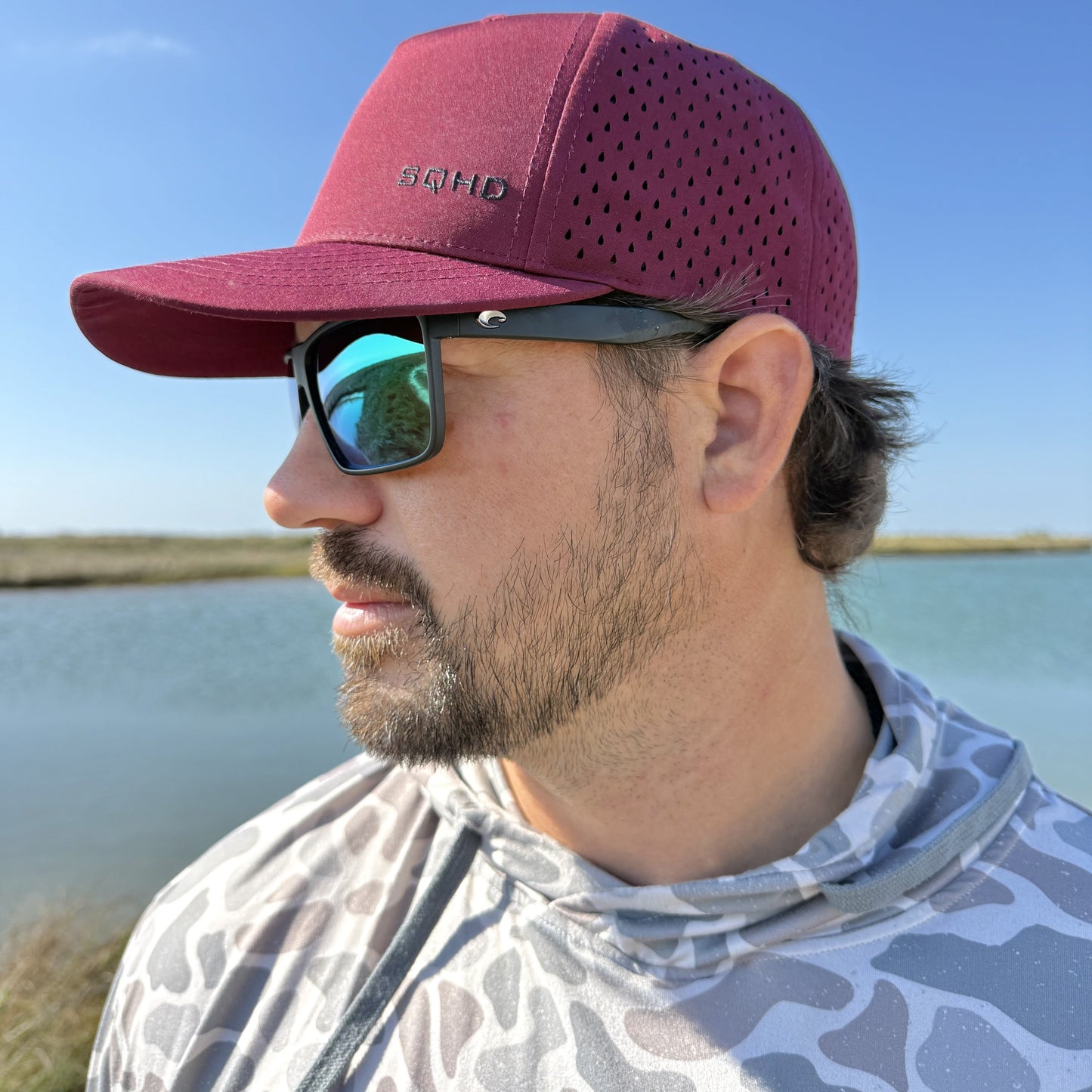 Performance Cap - Saltwater Maroon (Core)