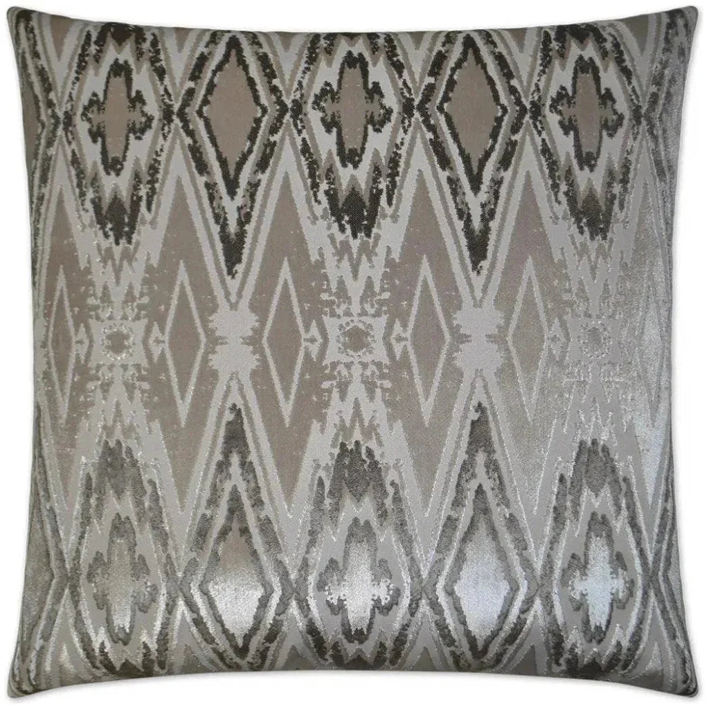 Maximus Platinum Throw Pillow With Insert