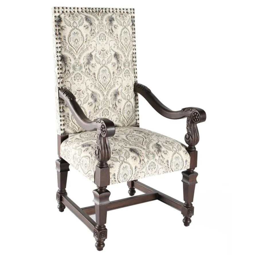 Mayorca Fabric Traditional Armchair