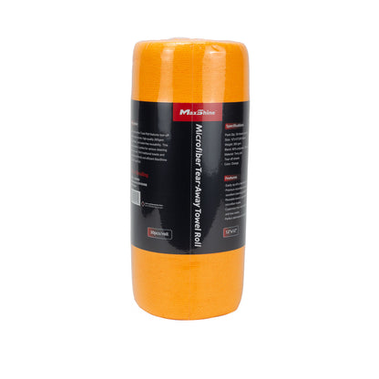 260GSM Microfiber Tear-Away Towel Roll - 30 Sheets/Roll