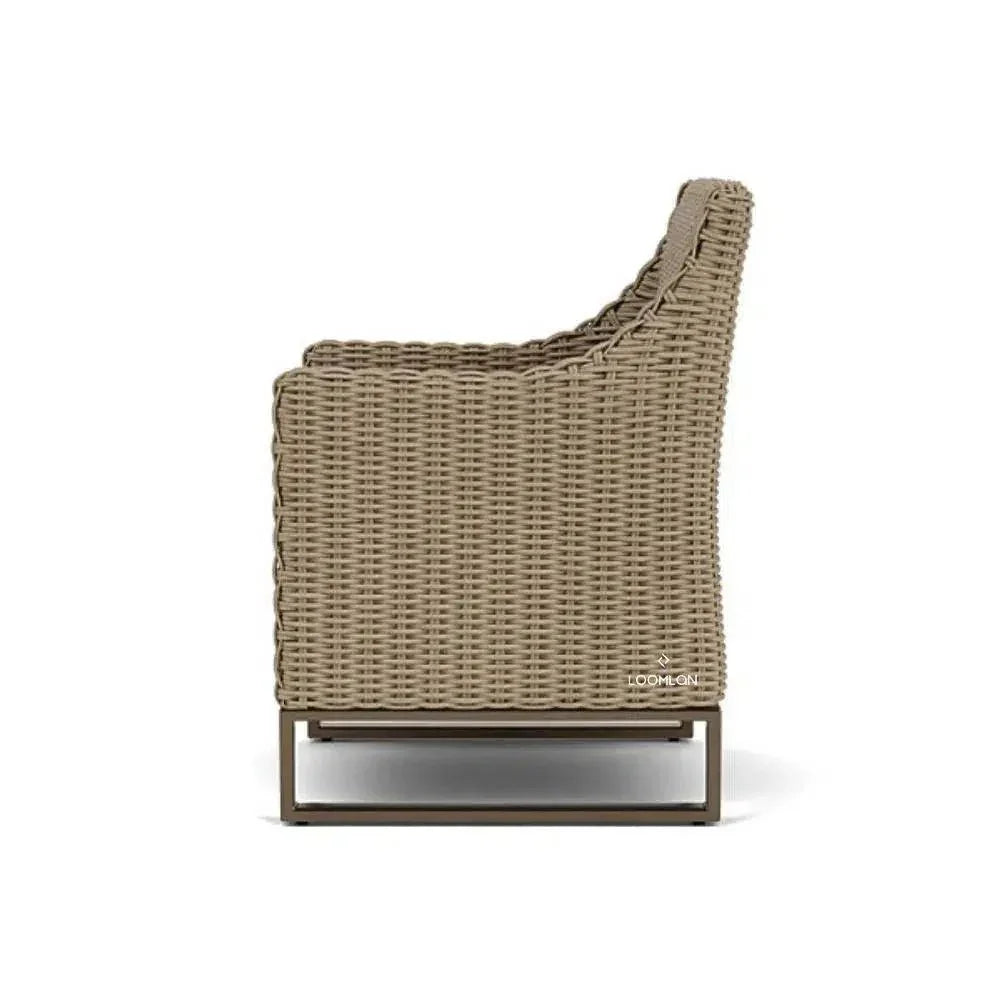 Milan Dining Armchair Premium Wicker Furniture Made USA