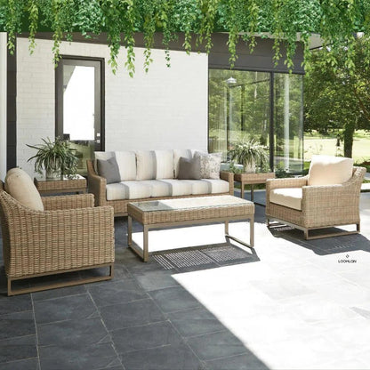 Milan Rectangular Cocktail Table Made USA