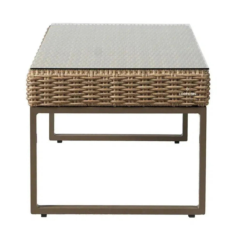 Milan Rectangular Cocktail Table Made USA