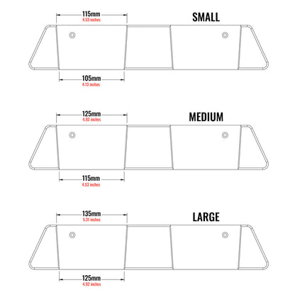 Vail Ski Display | Minimalist Wood Rack | Medium