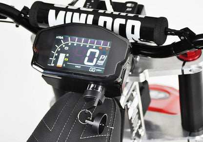 Marshin Whips Mini RCR E-Bike | 750W 72V Retro Electric Trail Bike