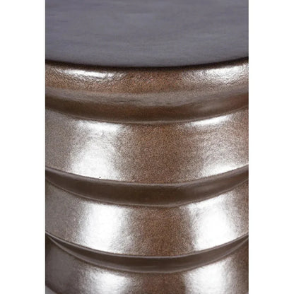 Mirage Accent Table - Pyrite Brown Outdoor End Table
