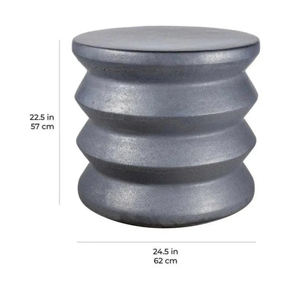 Mirage Accent Table - Pyrite Brown Outdoor End Table