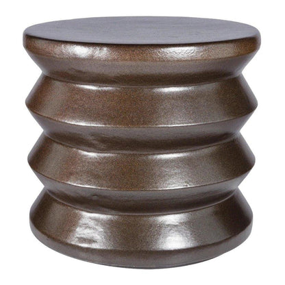 Mirage Accent Table - Pyrite Brown Outdoor End Table