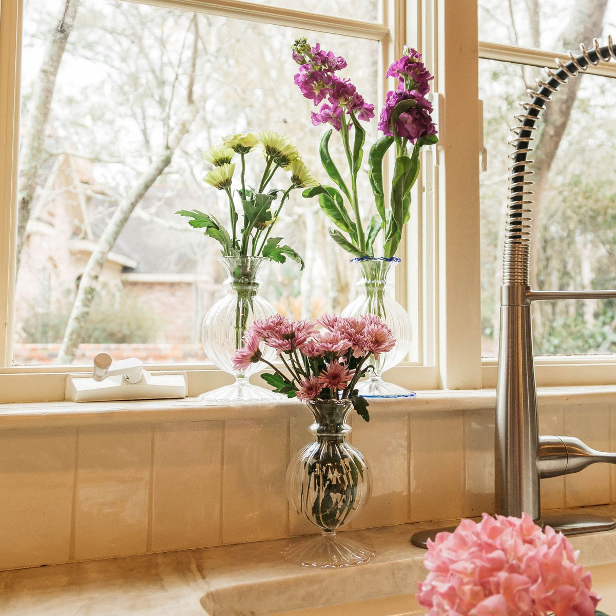 Miss Annie Glass Bud Vase