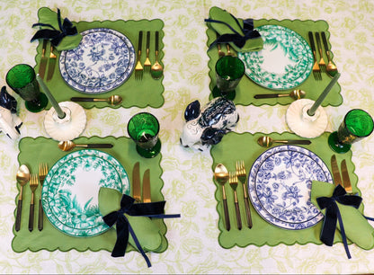 Monsoon Verdant Dinner Plate - Case of 12 Plates (+3 Bonus Plates)