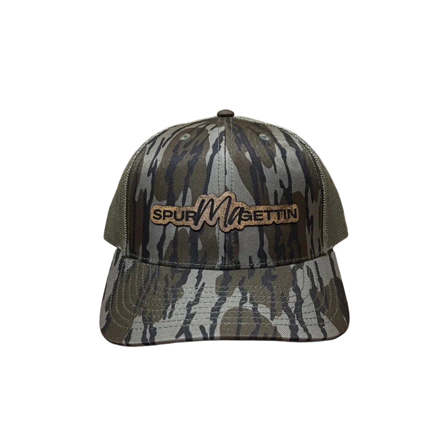 Richardson 112 Leather Patch Core Spur-Ma-Gettin Logo Snapback