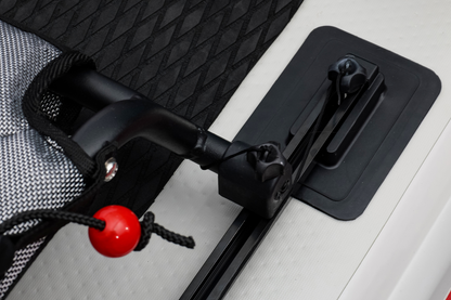 Nautiqua | ARUBA | Deluxe Paddleboard Fishing Pedal Kayak | Red