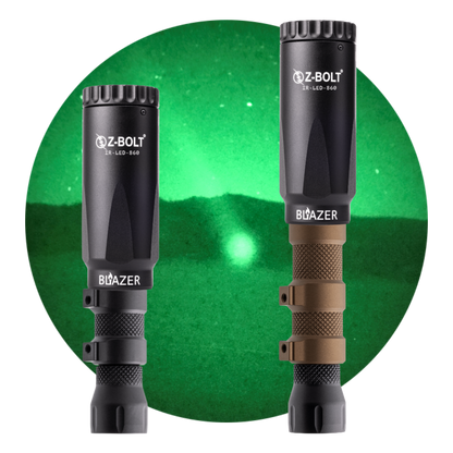 LED IR Illuminators - Rifle Mounted, Scout 18350 & 18650