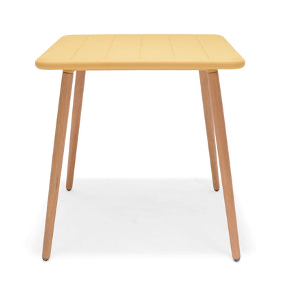 Nassau Square Table – Honey Yellow Social Plastic®