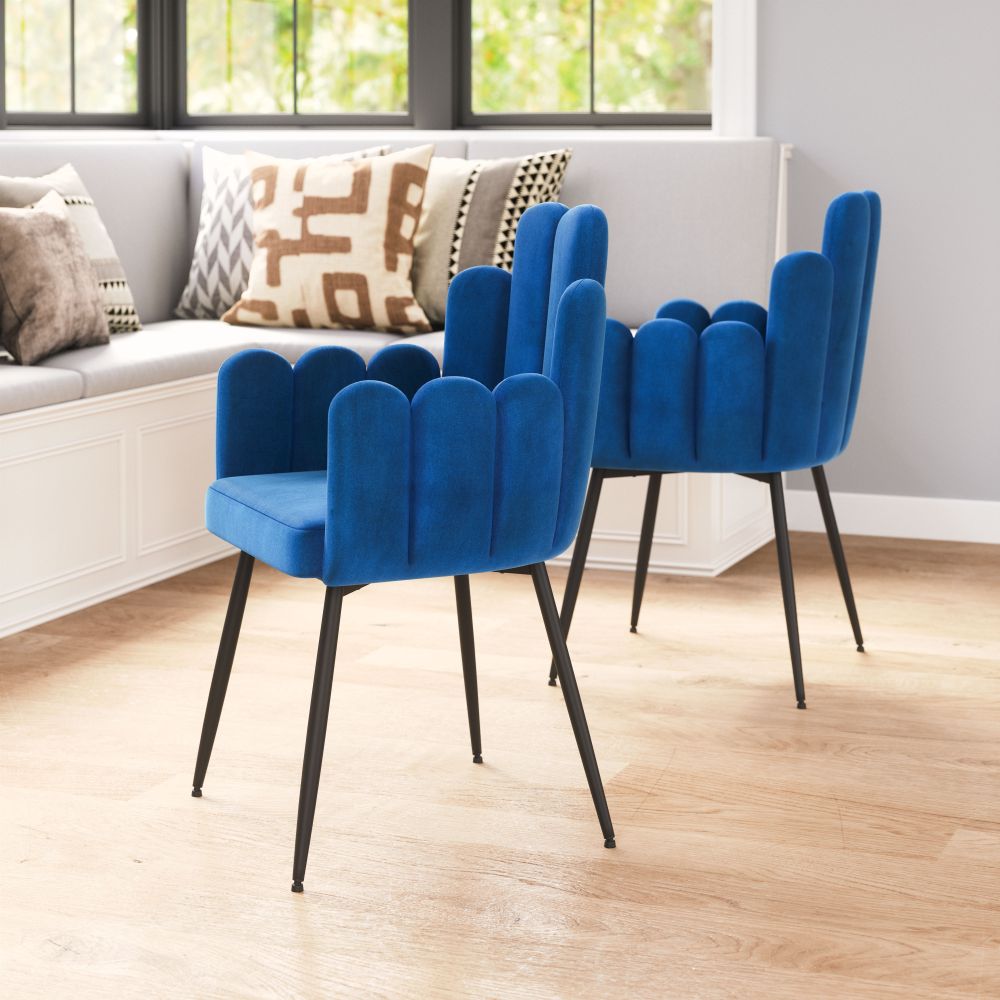 Noosa Velvet Dining Chair 2PC