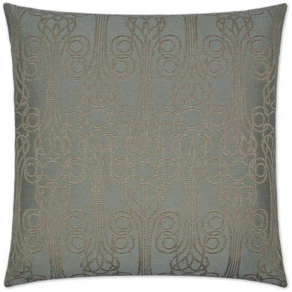 Nurella Mint Grey Throw Pillow With Insert