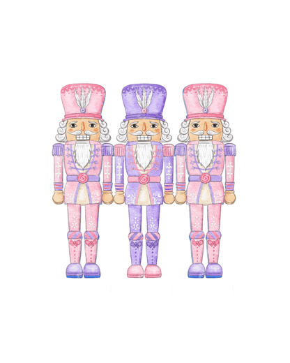 March of the Nutcrackers Acrylic Party Platter