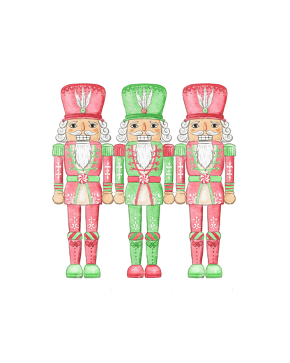 March of the Nutcrackers Acrylic Party Platter