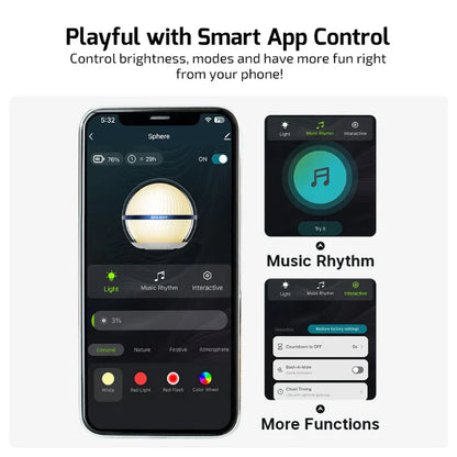 OLIGHT 2504SPHERECSTELLARSKY1 Sphere Ambient Light with App Control