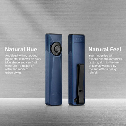 OLIGHT ARKFELDULTRA3RNBCW Arkfeld Ultra 3-in-1 EDC Flashlight with O-aluminum Material  Color - Navy Blue NW(4000K~5000K)