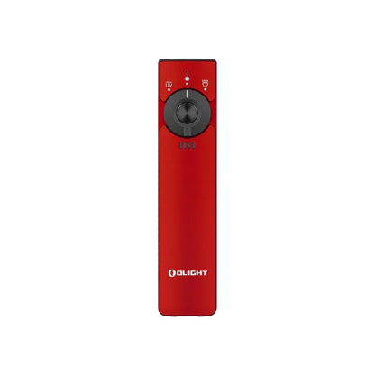 OLIGHT ARKFELDPRO3RRDCWV3RGL Arkfeld Pro Flat EDC Flashlight with LED Light UV and Laser - Red