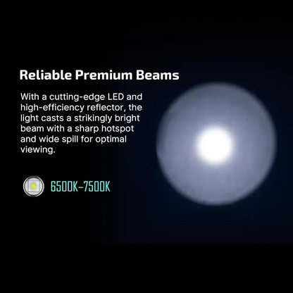OLIGHT BATONTURBOODGRGL Baton Turbo Compact EDC Flashlight with 510m Long-Range Beam - OD Green