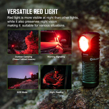 OLIGHT PERUN2MINIODGCW Perun 2 Mini LED Rechargeable Headlamp - OD Green CW(5700K~6700K)