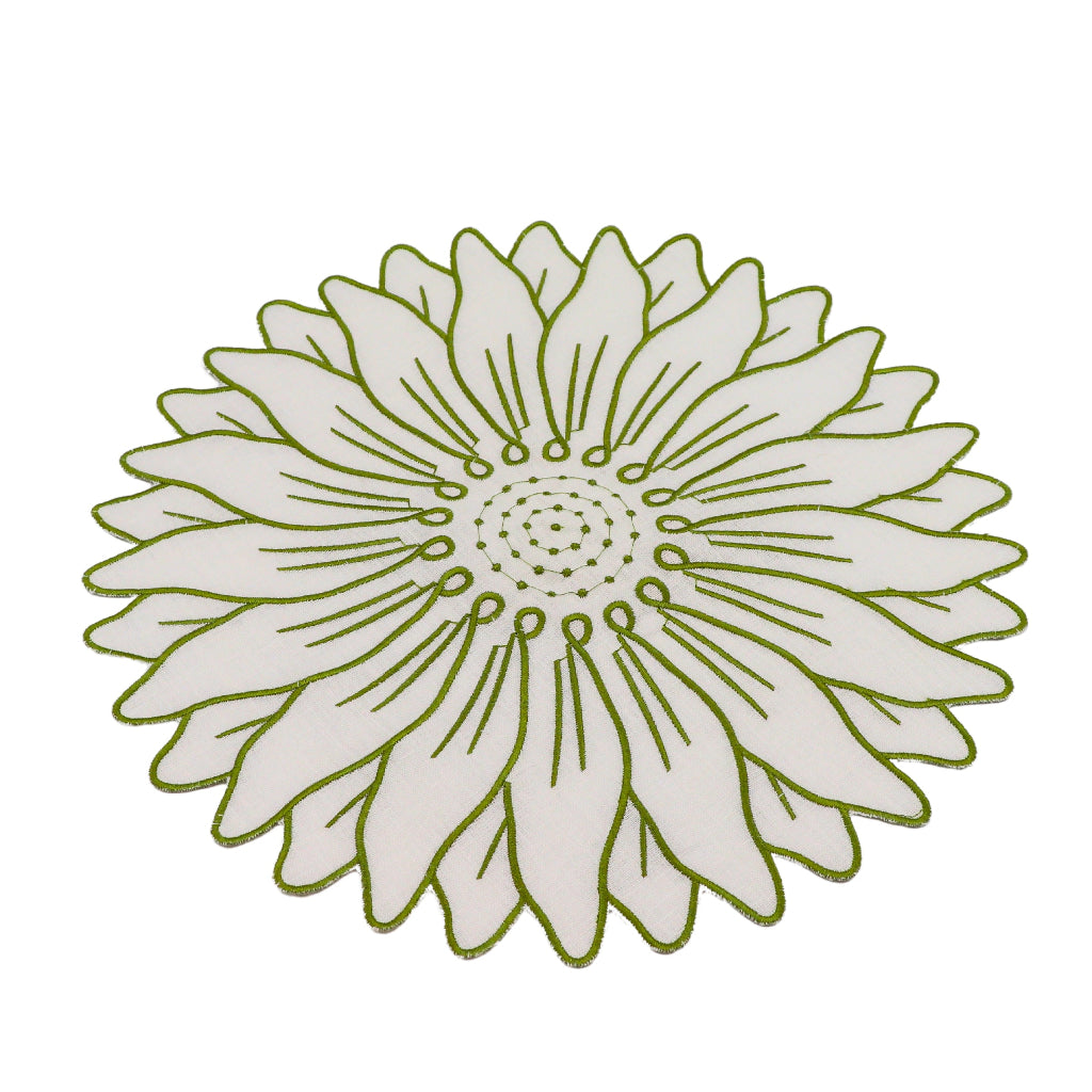 Olive Bloom Placemat - Set of 4