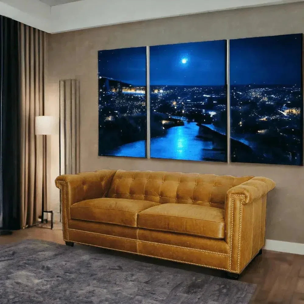 One Leather Sofa to Rule Them All, Custom Made