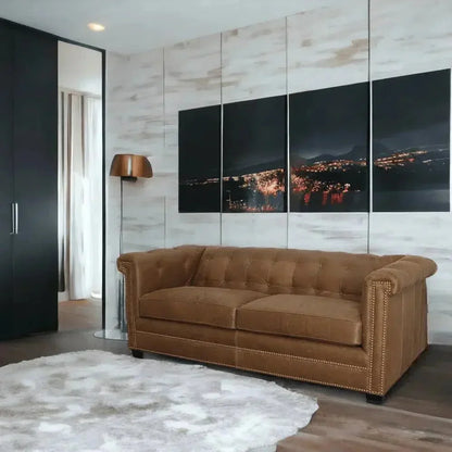 One Leather Sofa to Rule Them All, Custom Made