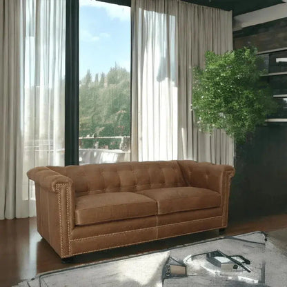 One Leather Sofa to Rule Them All, Custom Made