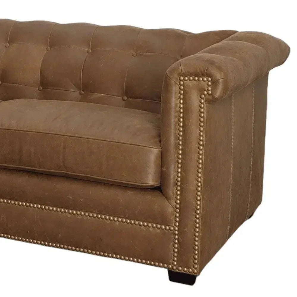 One Leather Sofa to Rule Them All, Custom Made