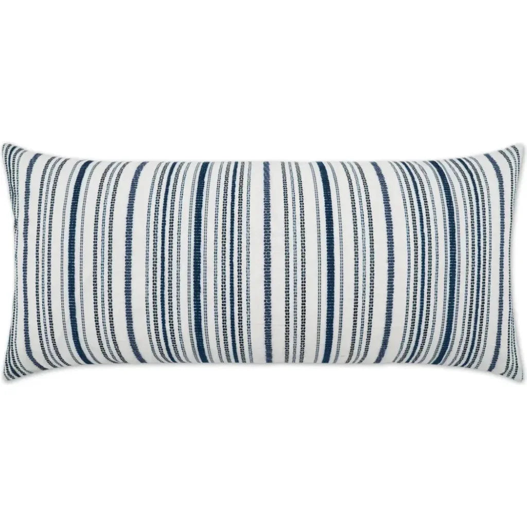 Outdoor Accola Lumbar Pillow - Indigo