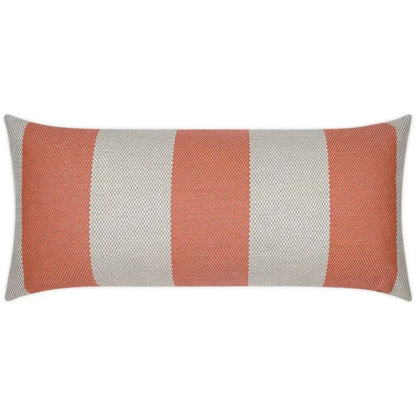 Outdoor Carlsbad Lumbar Pillow - Guava