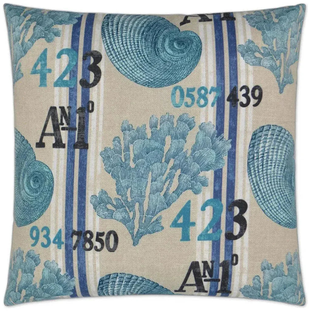 Outdoor Cook Sisle Pillow - Ocean