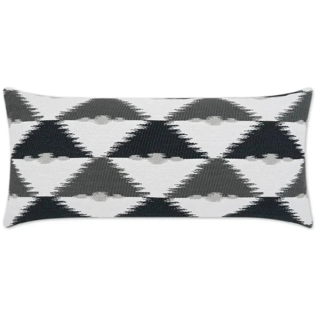 Outdoor Duality Lumbar Pillow - Domino