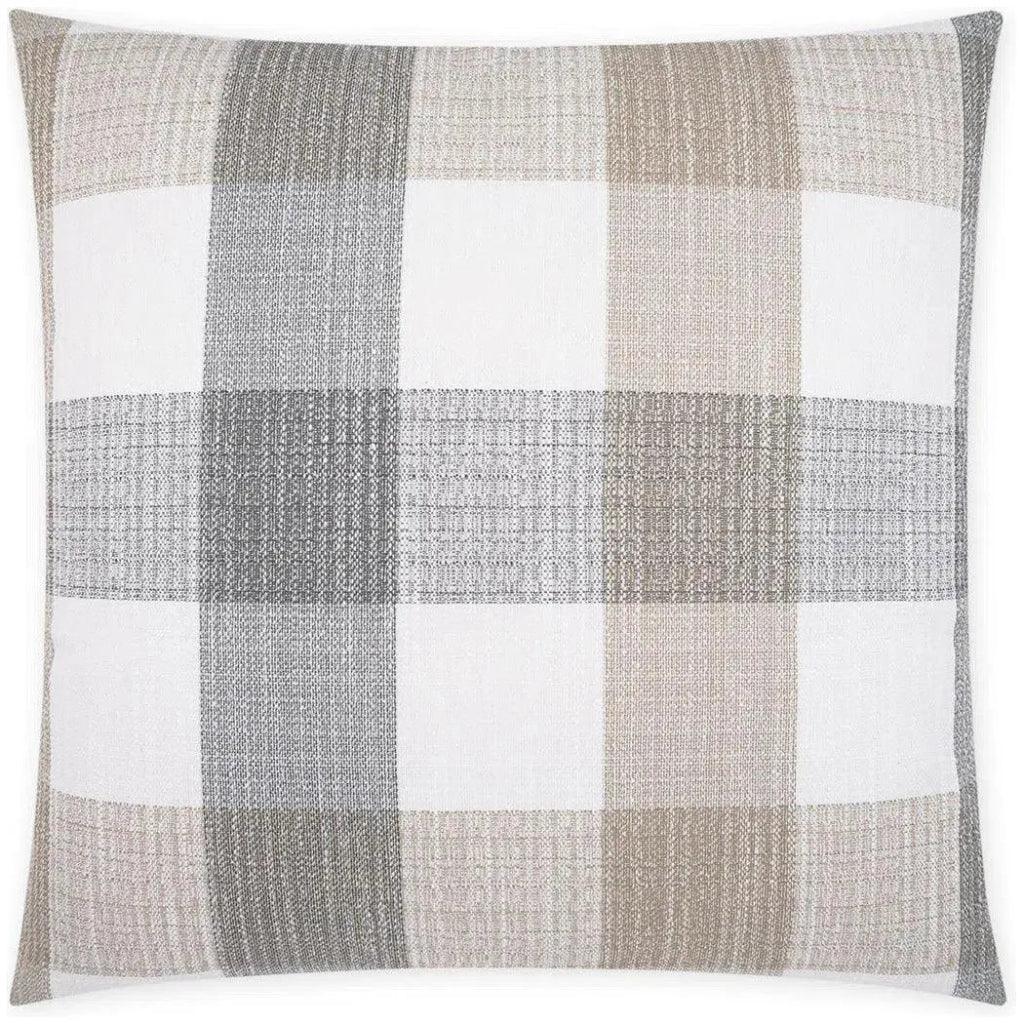 Outdoor Farmhouse Pillow - Natural