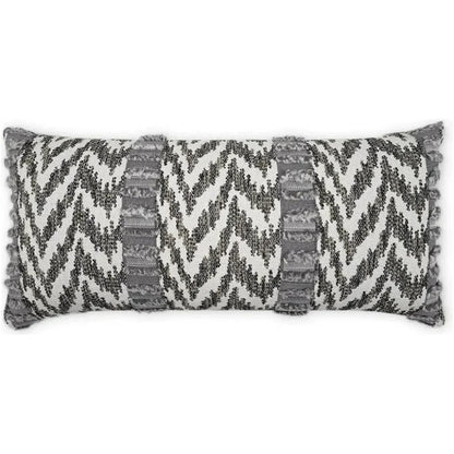 Outdoor Indiana Lumbar Pillow - Grey