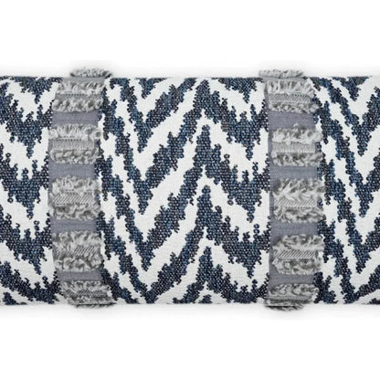 Outdoor Indiana Lumbar Pillow - Indigo